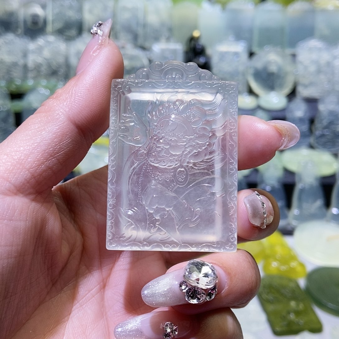 岫玉吊坠未镶嵌吊坠