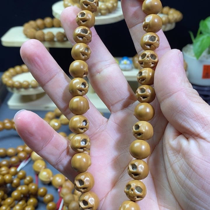 核桃手串/手链骷髅头手持