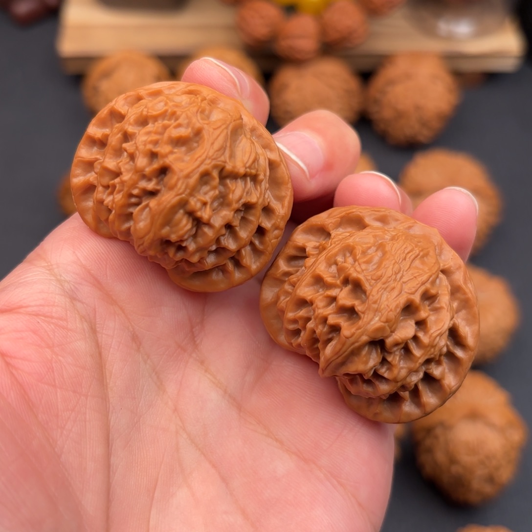 文玩核桃把件宫灯39+