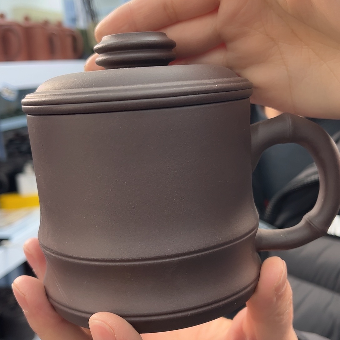 紫砂茶杯原矿紫砂