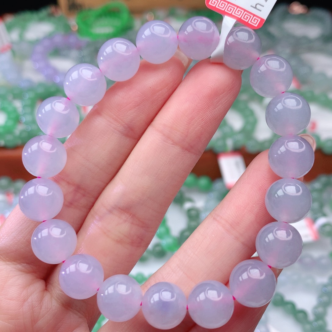 翡翠手链未镶嵌翡翠10mm