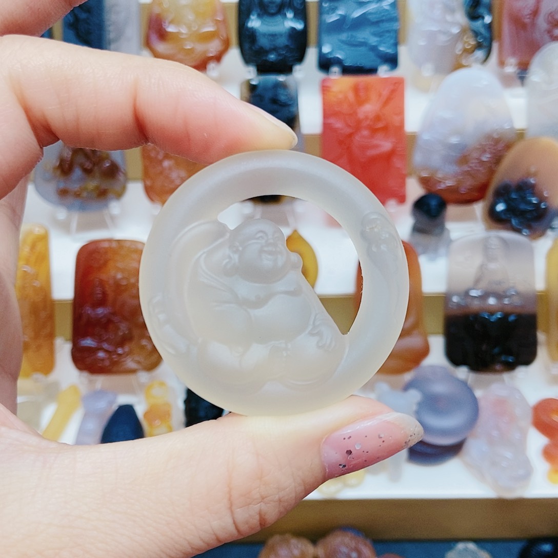 玛瑙/玉髓颈饰未镶嵌婷*