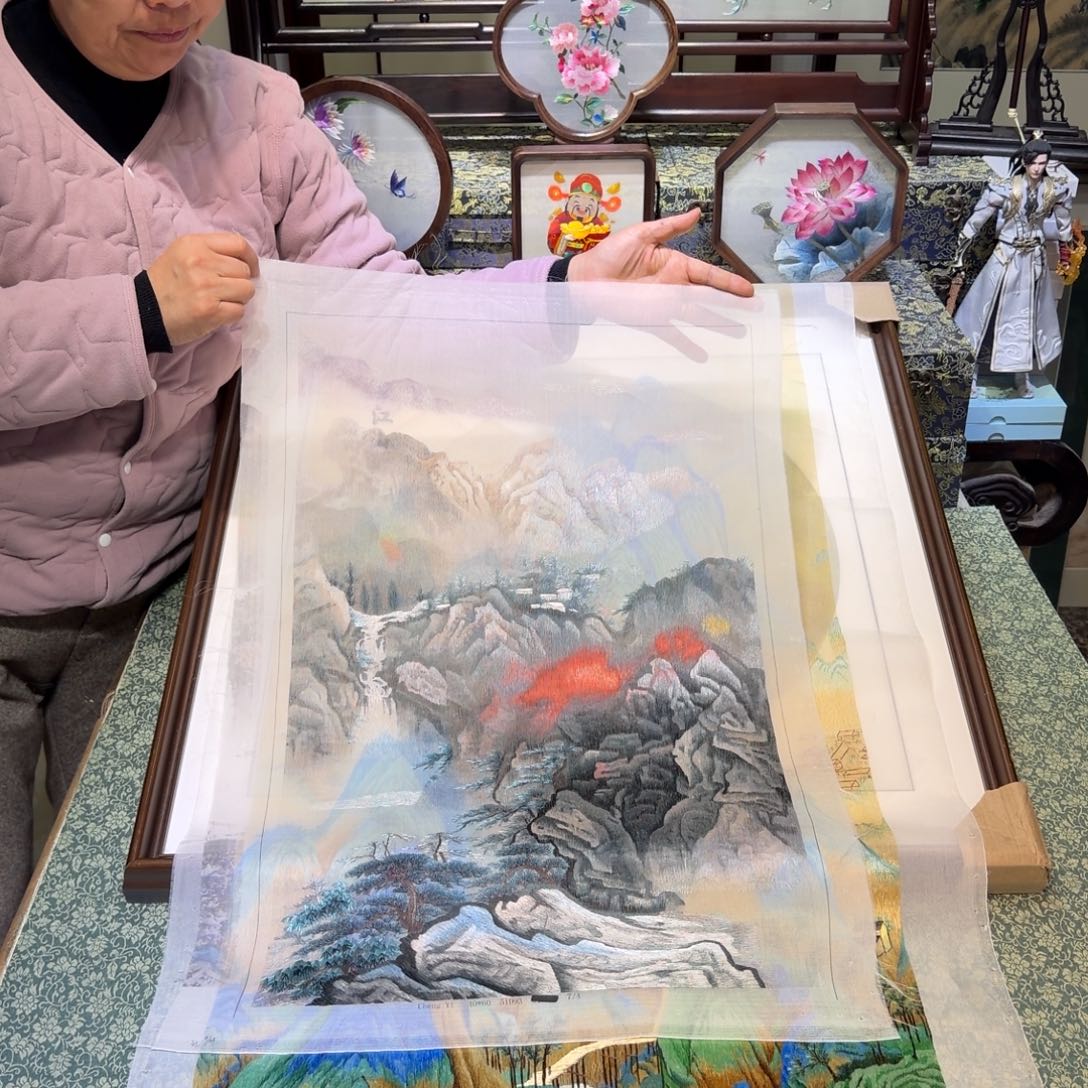 刺绣手工苏绣工艺