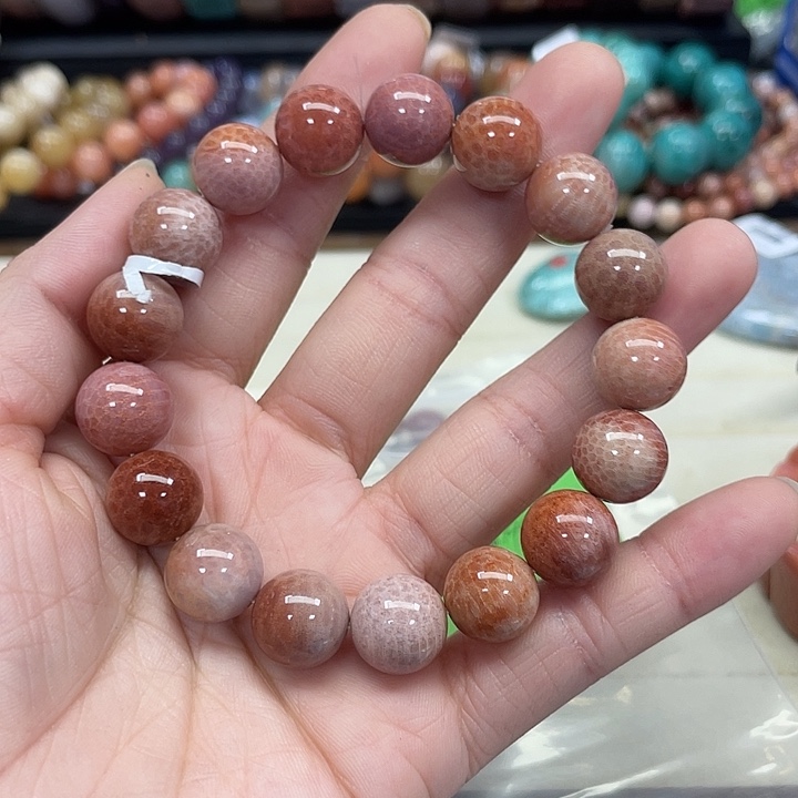 未镶嵌手串硅化珊瑚（珊瑚玉）三*288