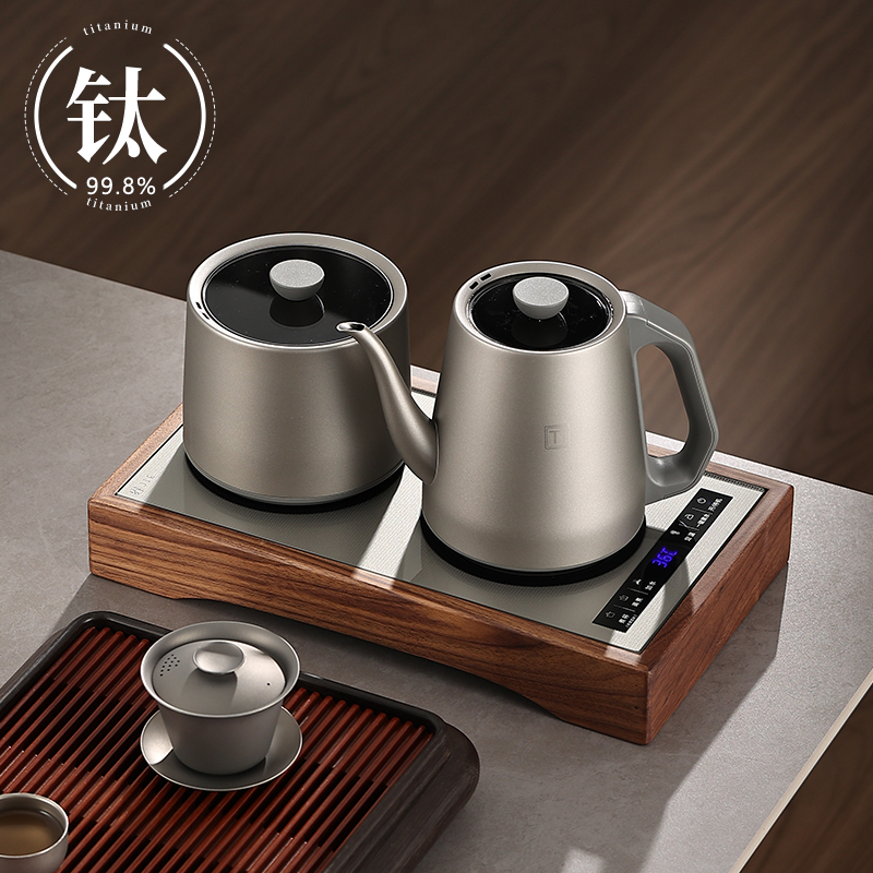 2025新款纯钛烧水壶全自动加水家用恒温电热水壶嵌入式保温电水壶