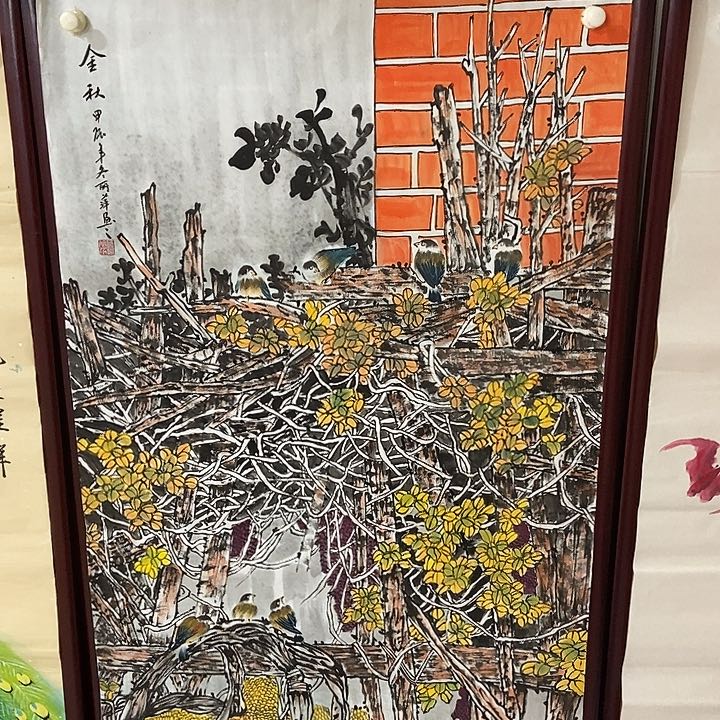 三个张画廊直播间！不带框