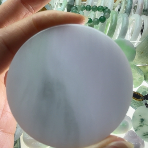 翡翠吊坠(赠链)未镶嵌公****板无事牌