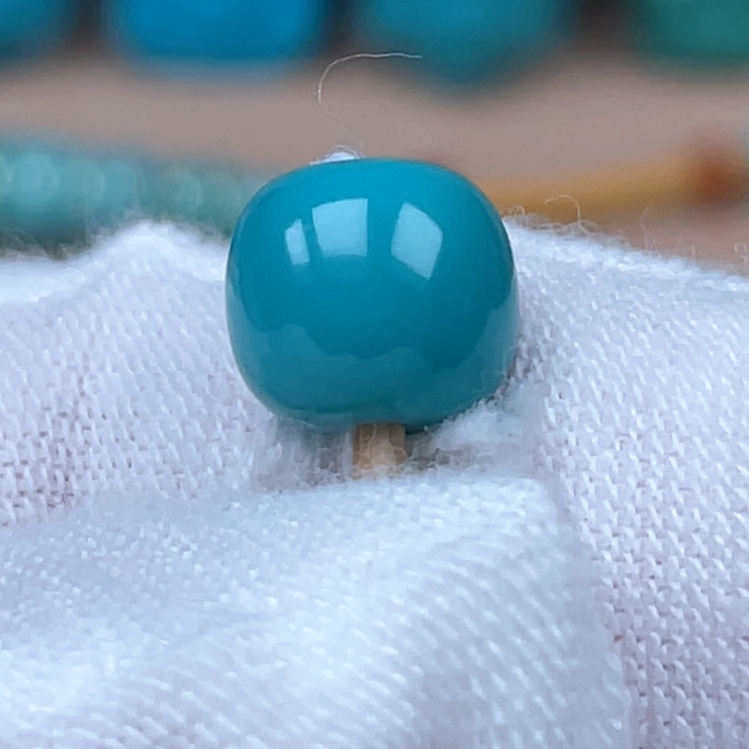 绿松石未镶嵌颈饰7.8mm