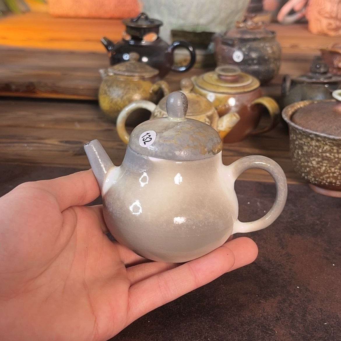 【闪购商品】莲*景德镇柴烧不退不还132