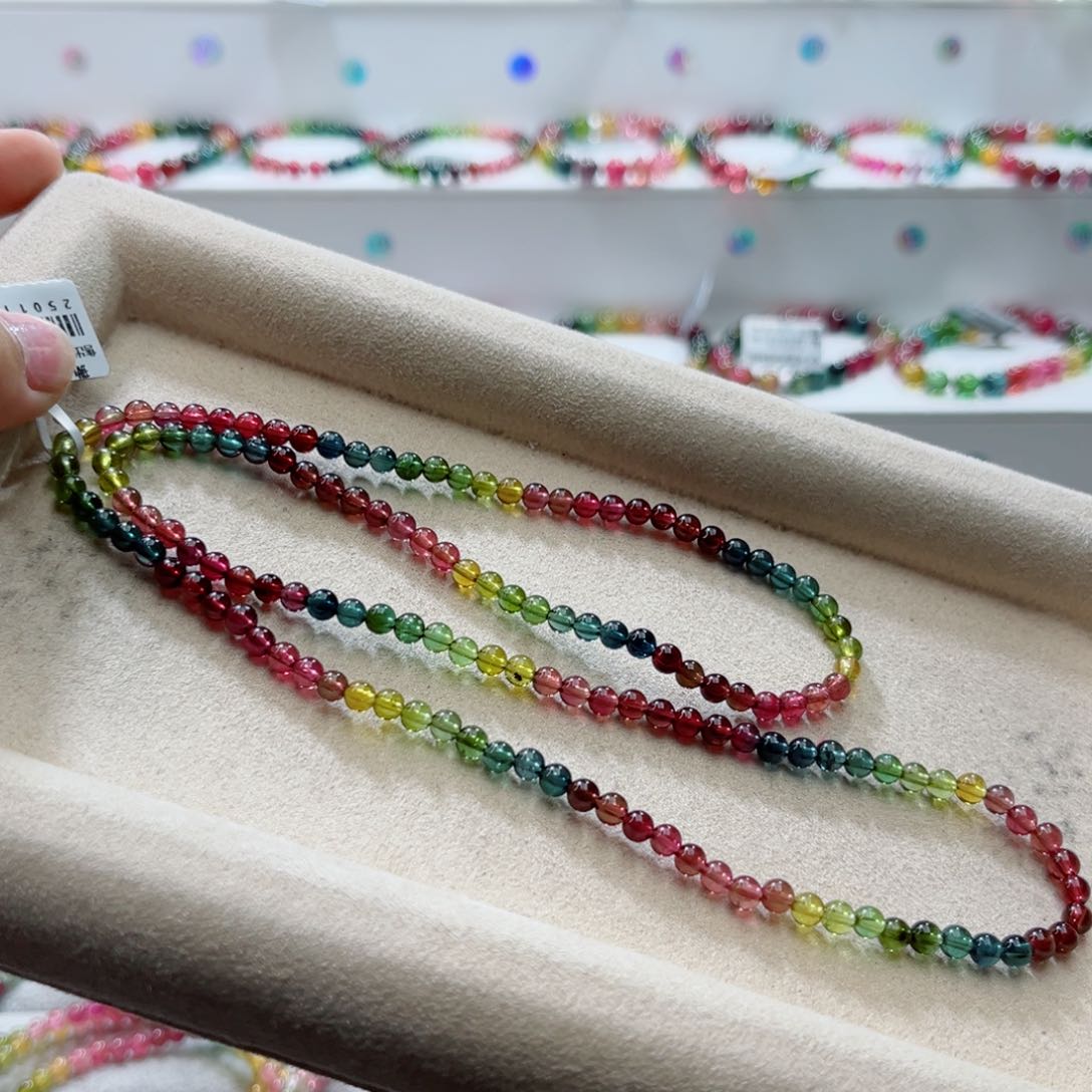 手链未镶嵌碧玺多样性发一条