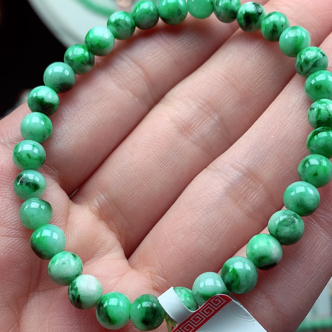 翡翠未镶嵌项链翡翠