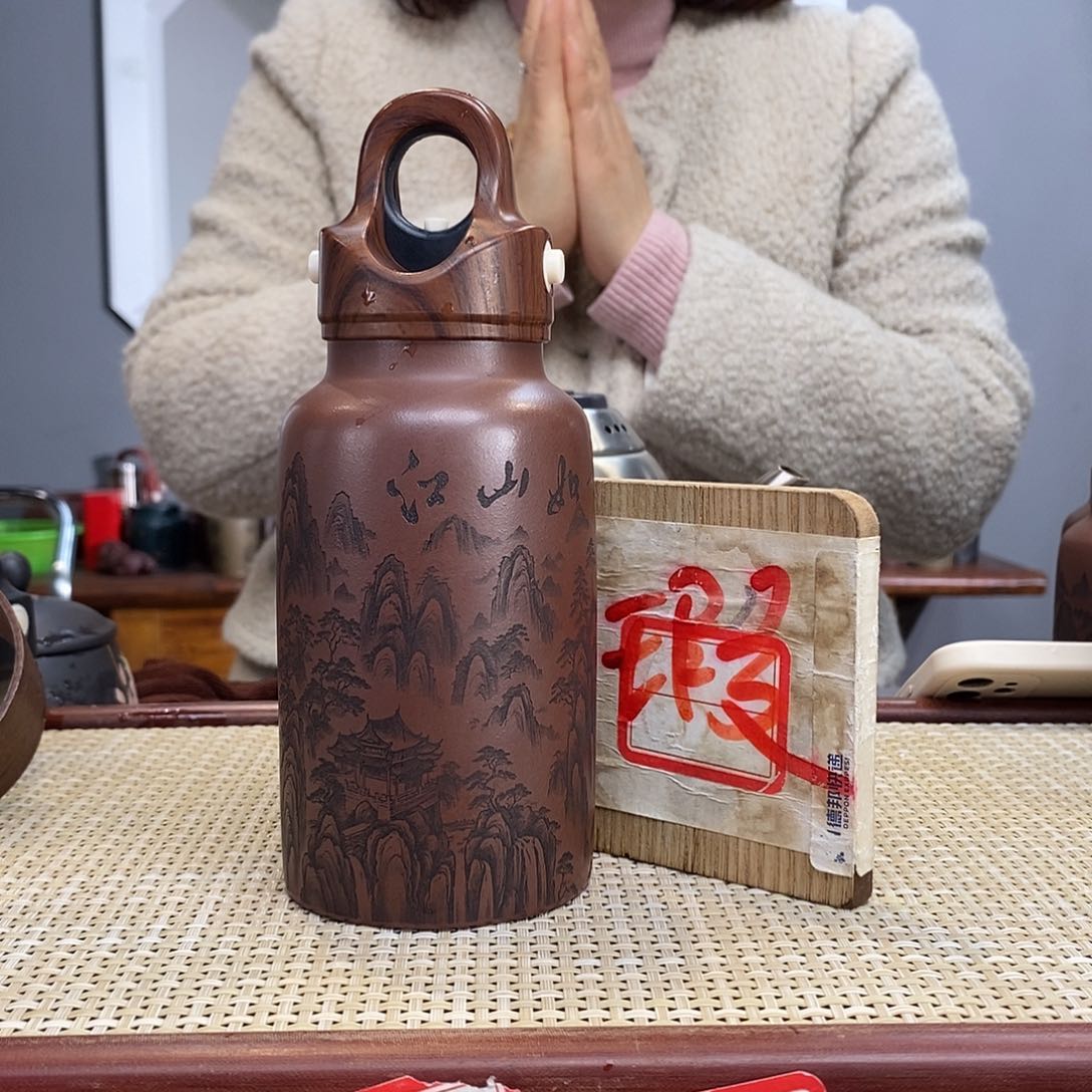 紫砂茶杯紫砂随行杯