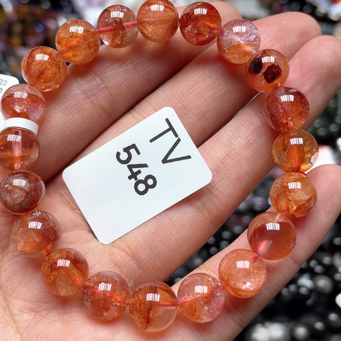 水晶手串未镶嵌多样性