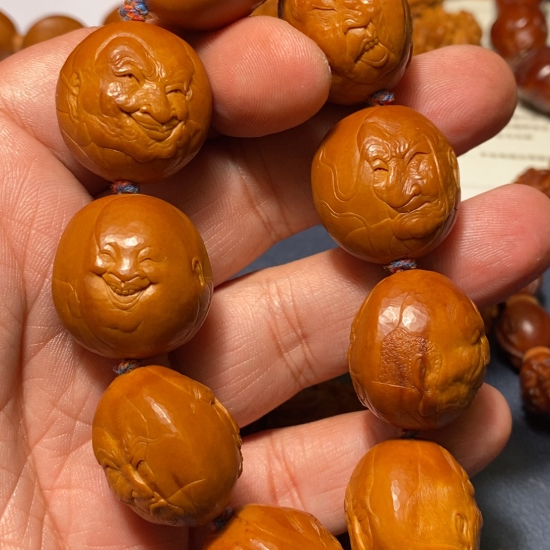 三***车手串/手链橄榄核觅核链接