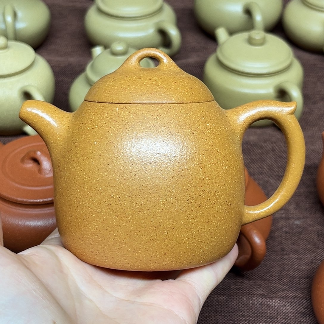 茶壶段泥黄金段秦权240cc