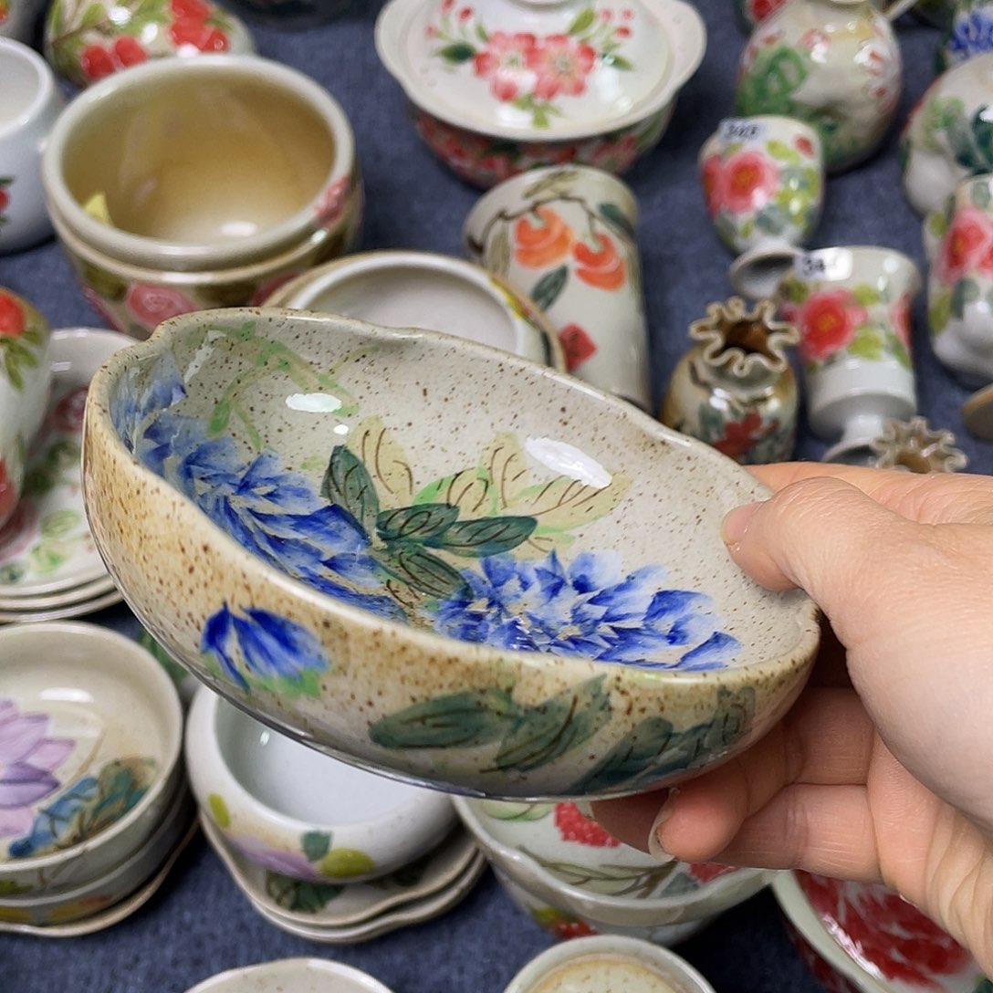 盘景德镇高温陶瓷8888