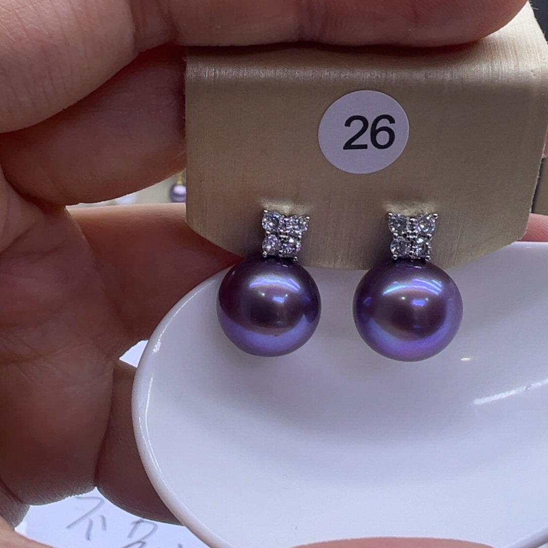 耳饰未镶嵌淡水珍珠