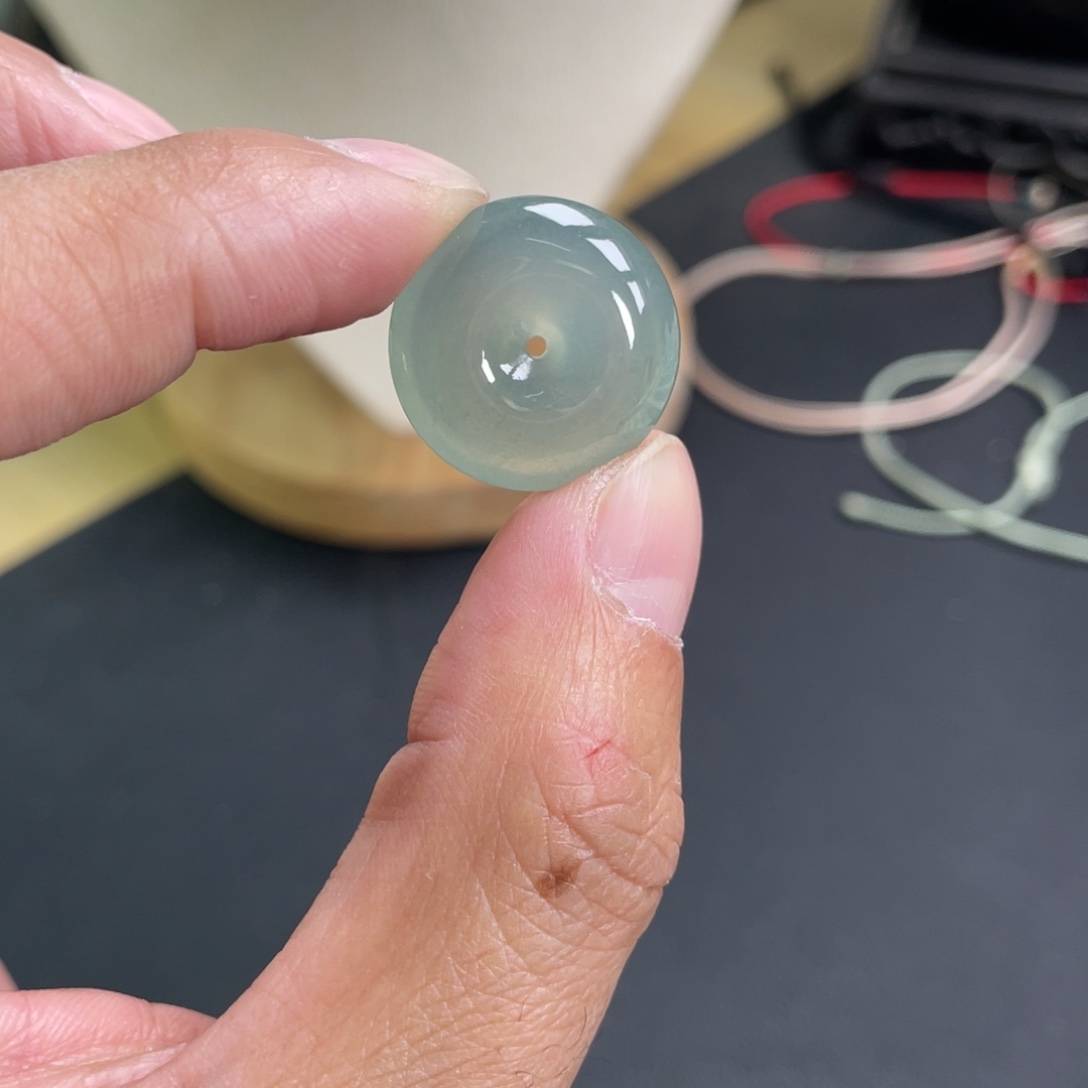 翡翠未镶嵌颈饰20.5-5.9