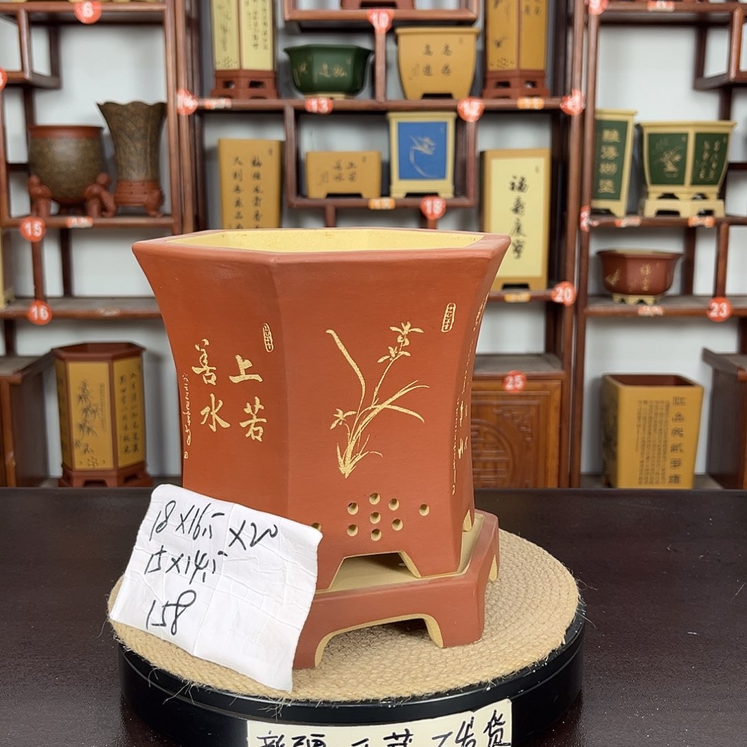 花盆紫砂紫砂花盆