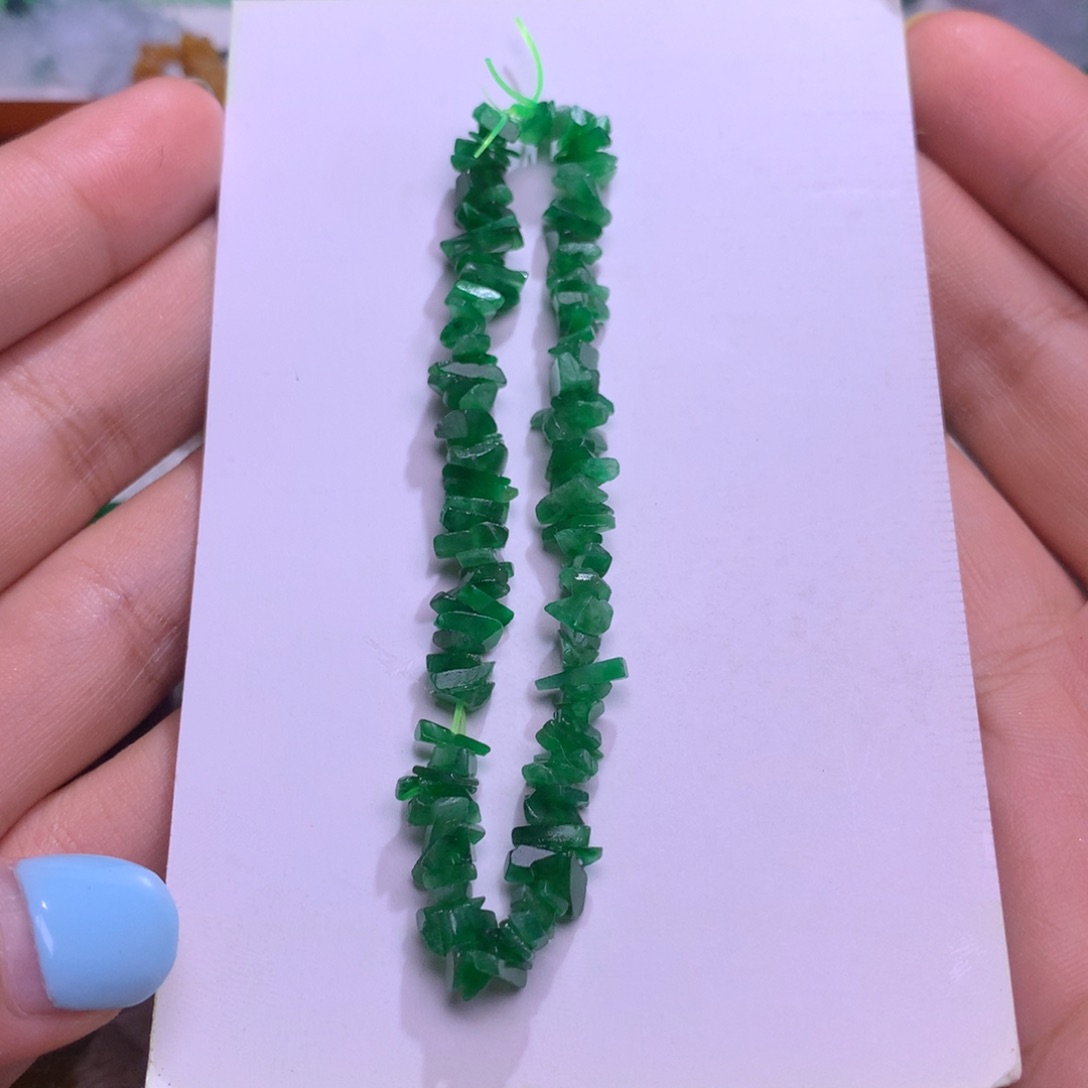 定制翡翠未镶嵌碎石