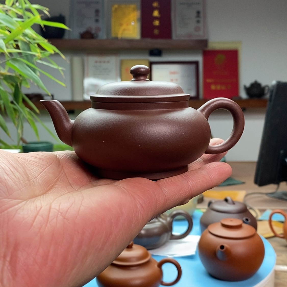 【闪购商品】茶壶底槽青宫灯:160CC裴顺良:国高工
