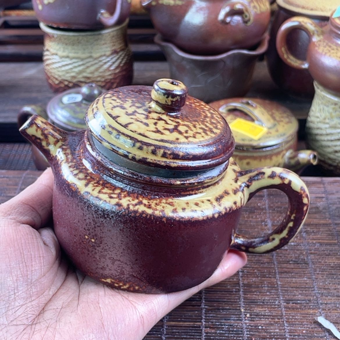【闪购商品】@****肉柴烧茶壶200毫升左右窑宝