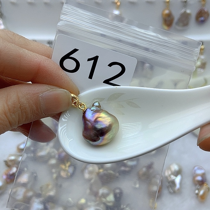 淡水珍珠颈饰银S925镶嵌