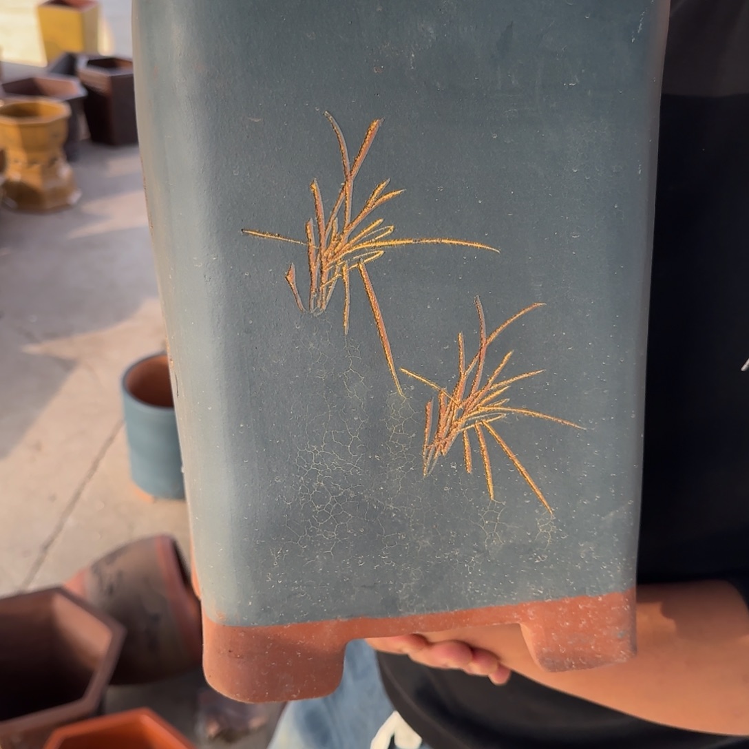 紫砂花盆口径20.25口径