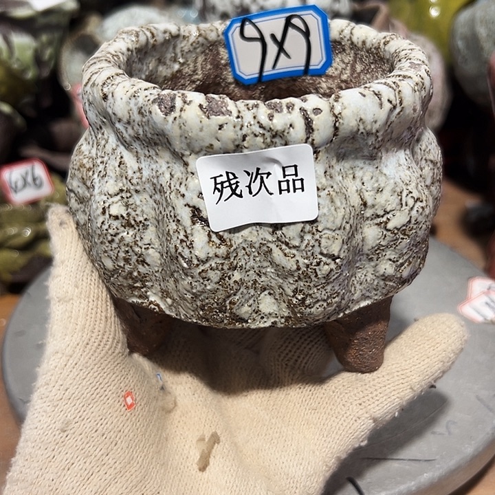 粗陶花盆制作就这样了，现在我