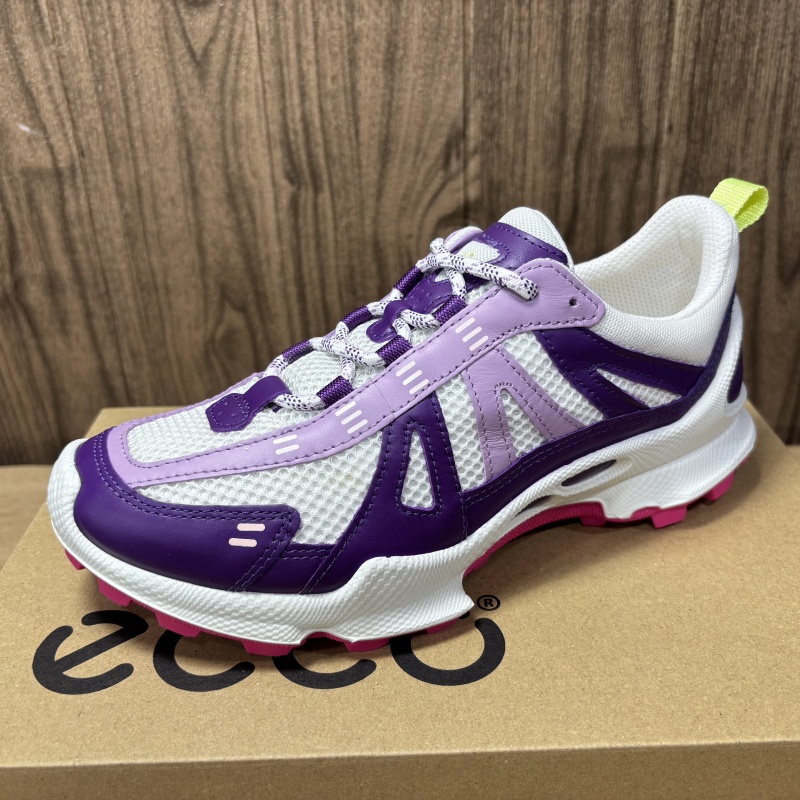 爱步ecco踪迹网面透气女款2025春夏健步运动户外休闲鞋803223