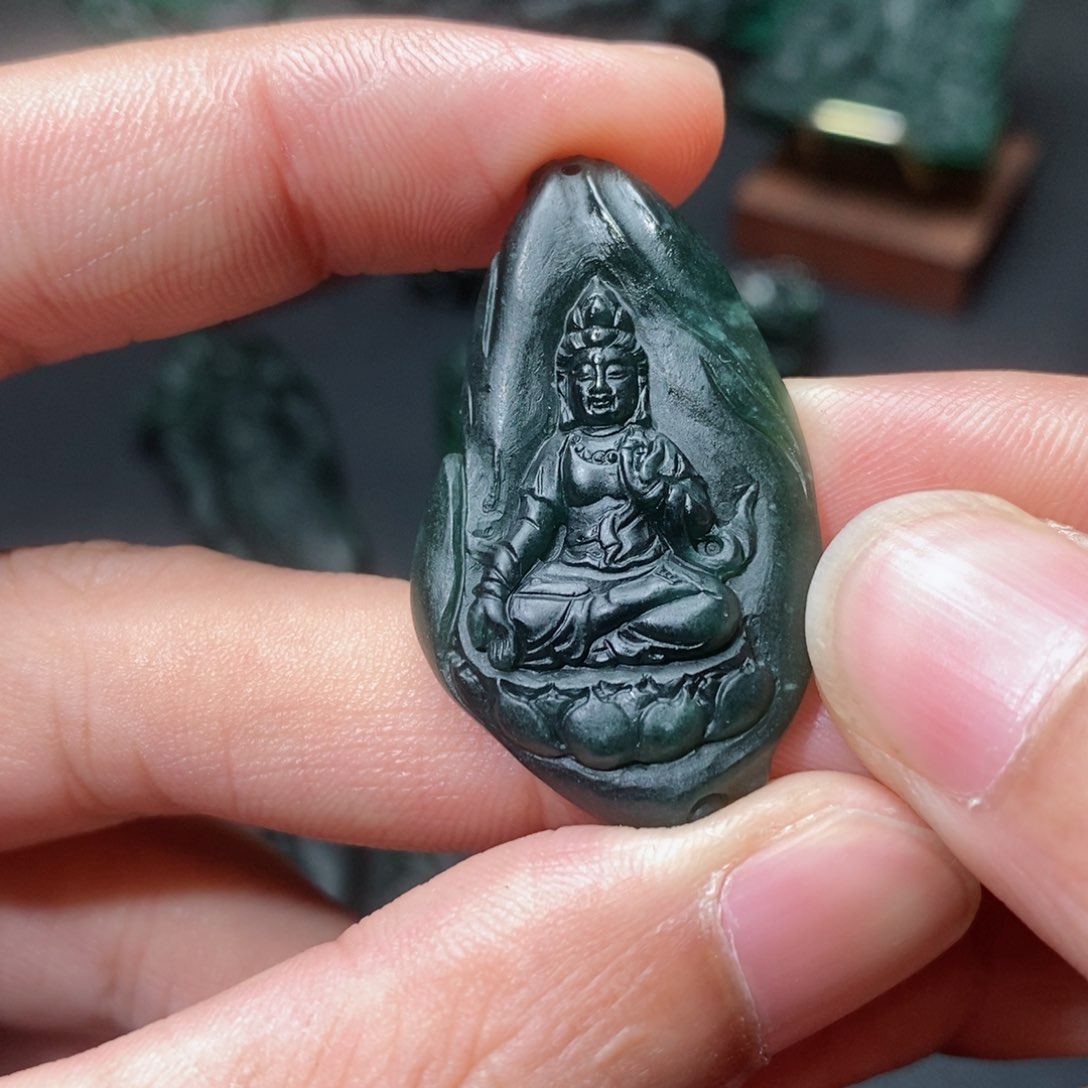 定制翡翠未镶嵌天然A货翡翠S
