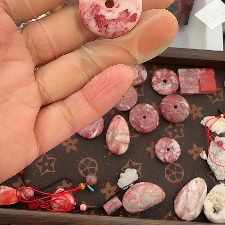 超***你天然辰砂天然朱砂原石吊坠
