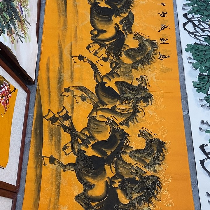 三个张画廊直播间！