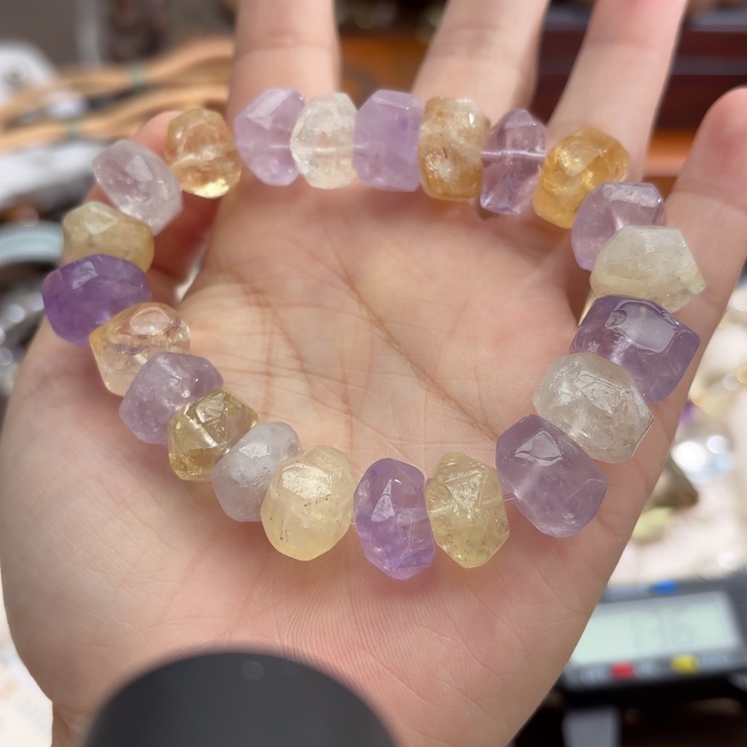 未镶嵌手链水晶多宝