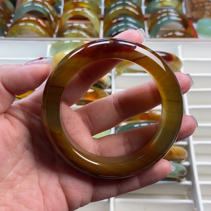 蛇纹石玉未镶嵌手镯手串挂件