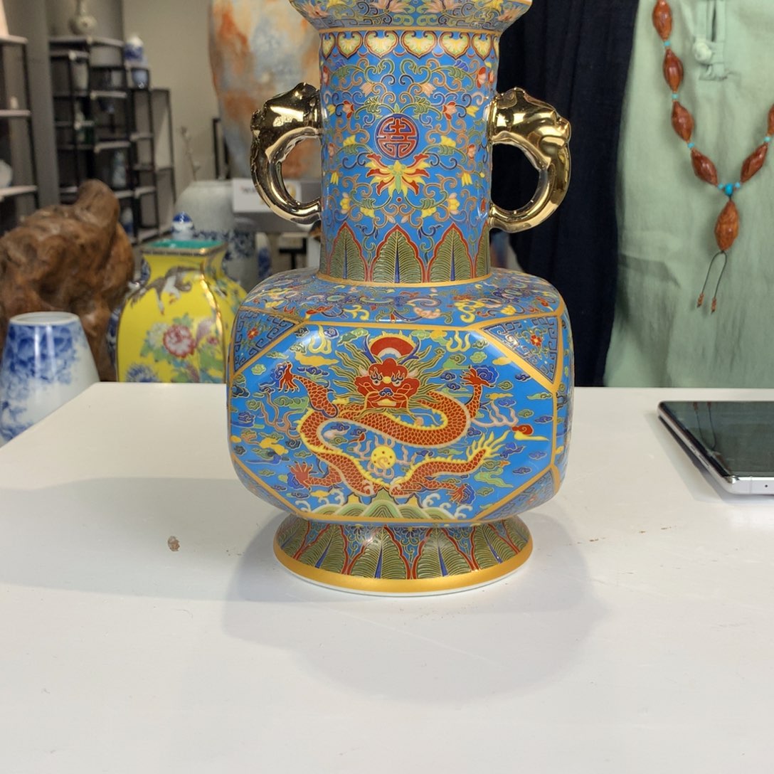 景德镇陶瓷花瓶摆件