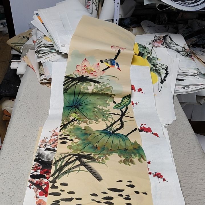 咖***豆国画落款卡章后台备注