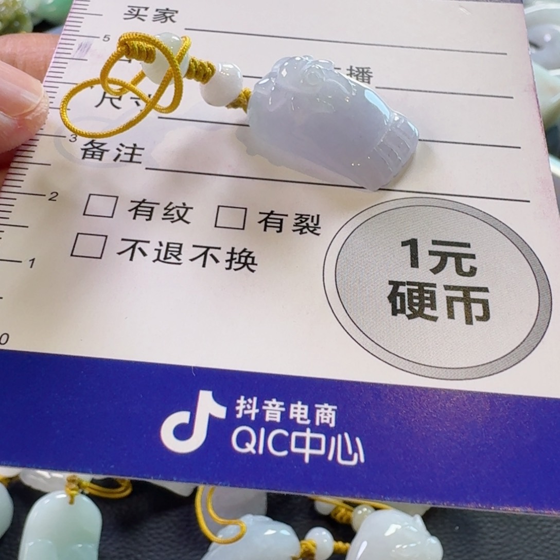 翡翠颈饰未镶嵌颈饰