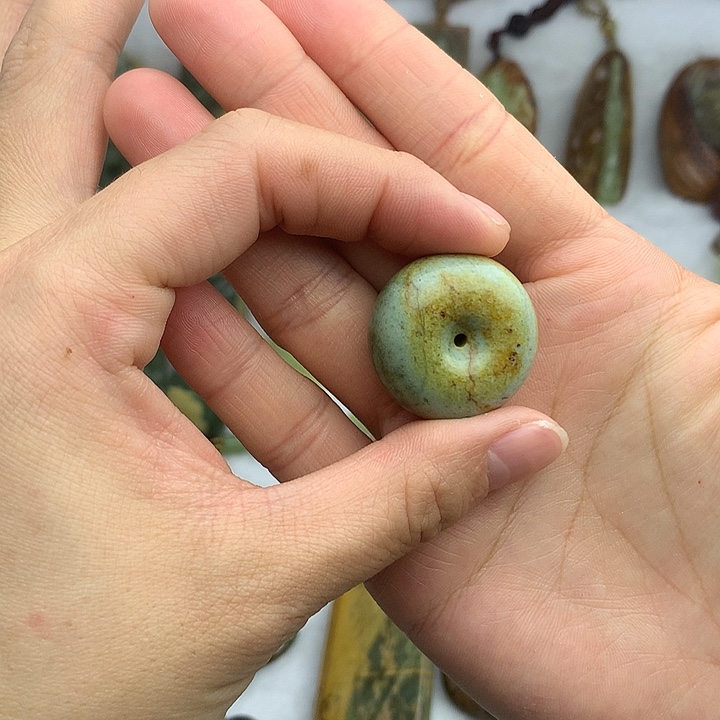 岫岩河磨玉（透闪石质玉）未镶嵌挂件