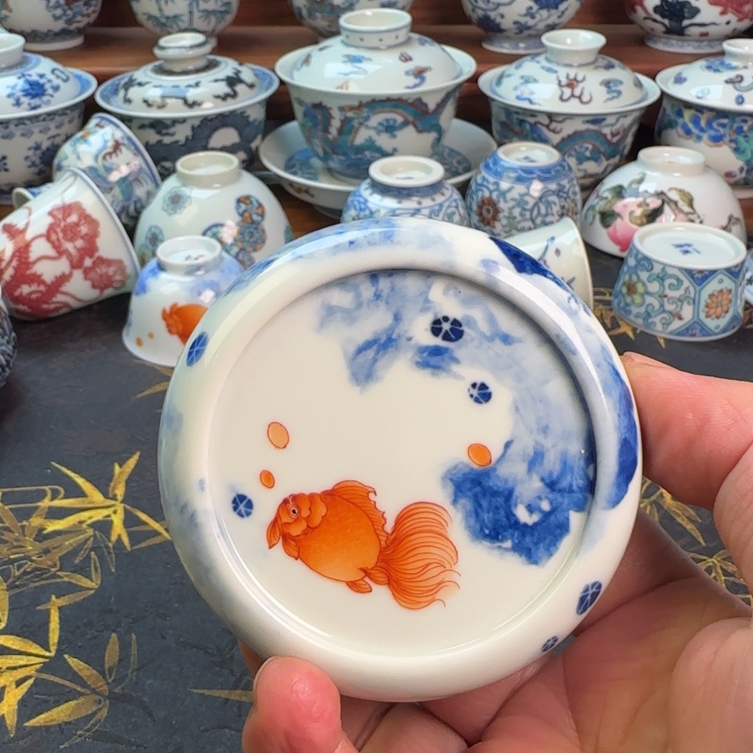 金玉满堂小盖置杯杯