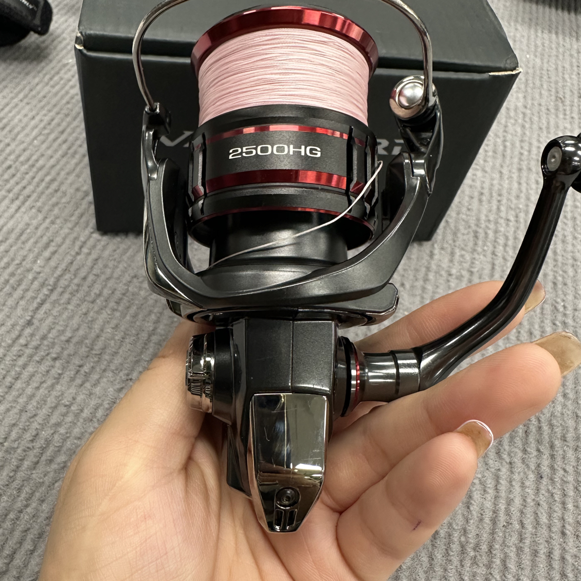 老款万福德2500HG5.8速175g4kg国行齐全有瑕疵