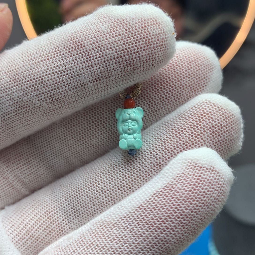 绿松石挂件未镶嵌