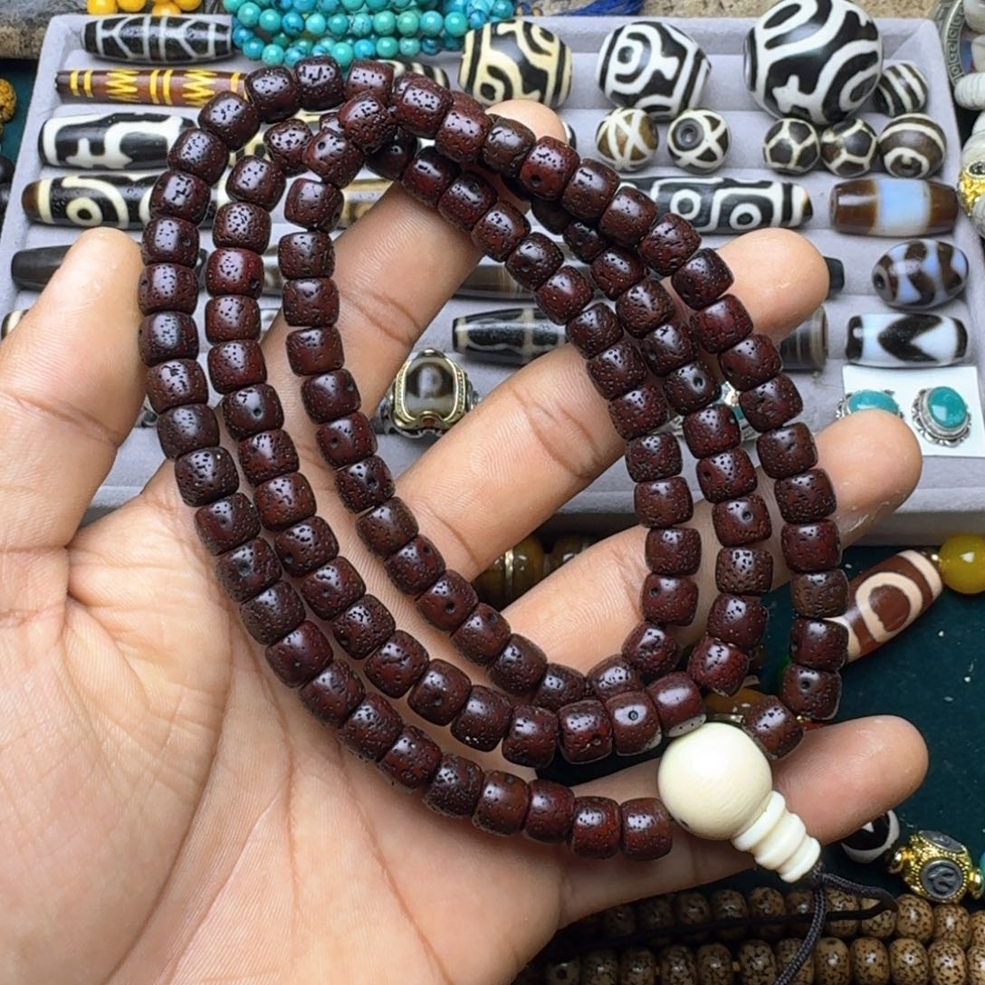 柏香籽/百香籽吊坠星月