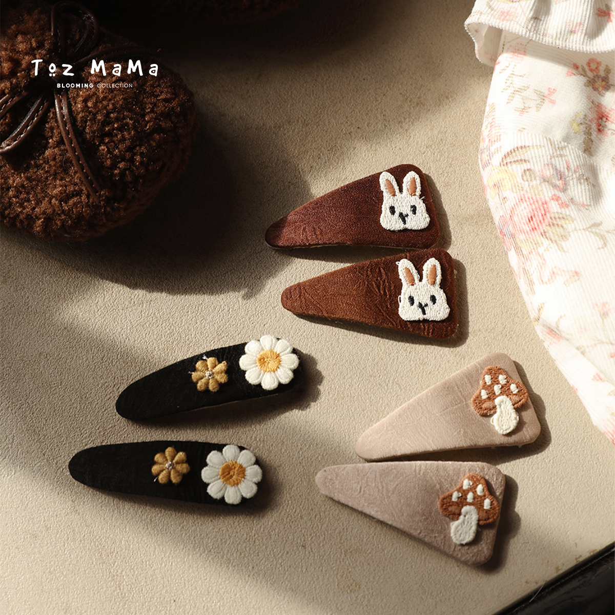 Toz Girls豆几妈11/10女童发饰一字夹新款碎发刘海bb夹可爱发卡子