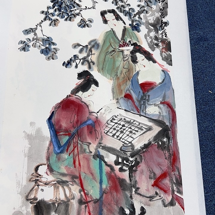 国画书画作品多次