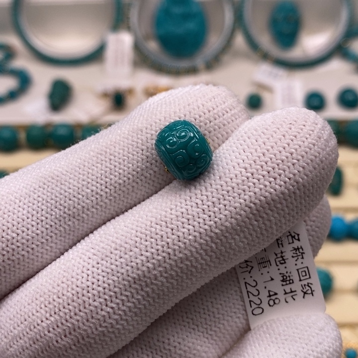 绿松石珠宝奇石未镶嵌