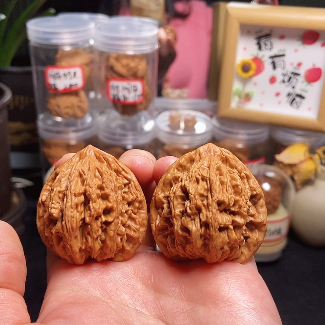 文玩核桃吊坠43麦虎浅修精打底