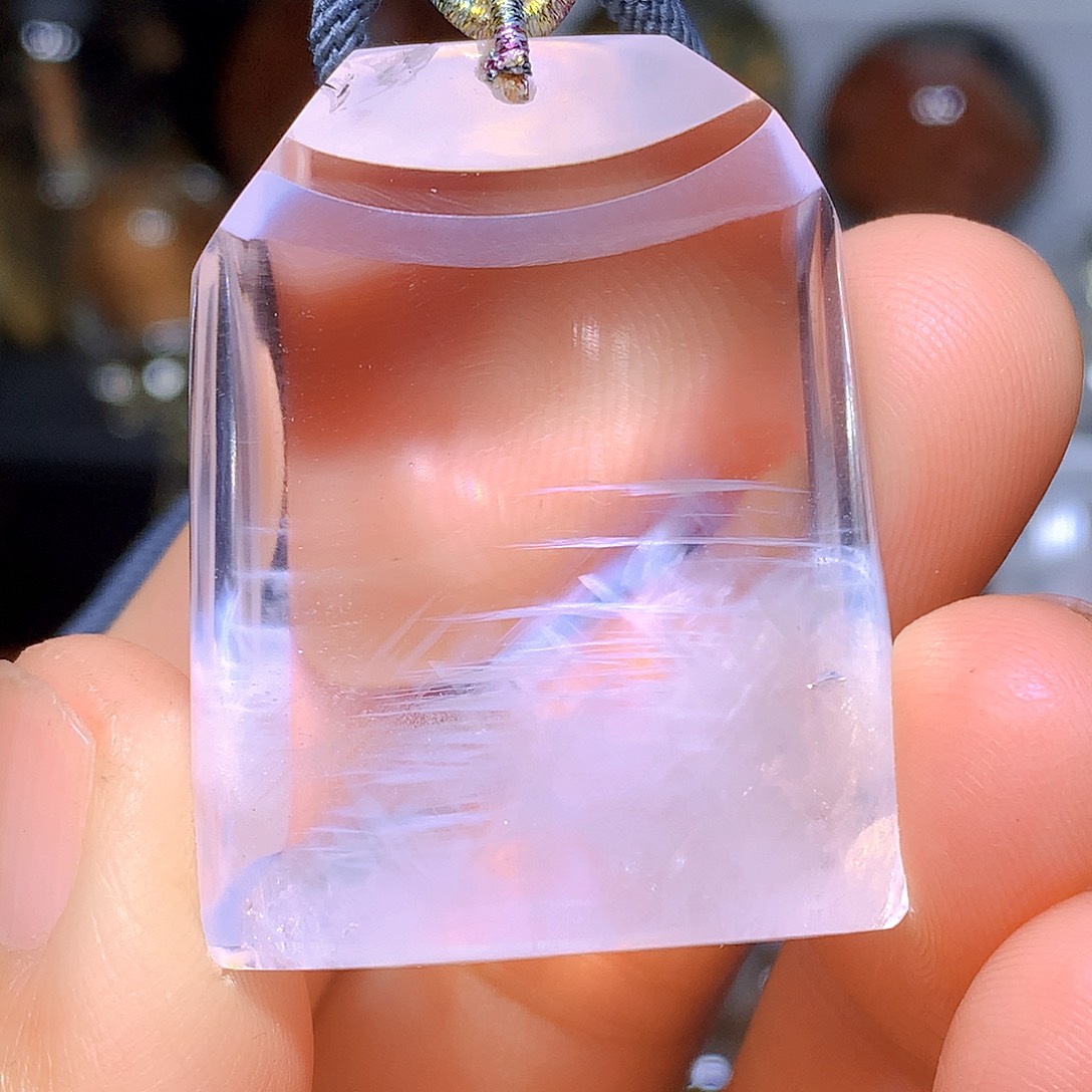 水晶吊坠未镶嵌天然水晶