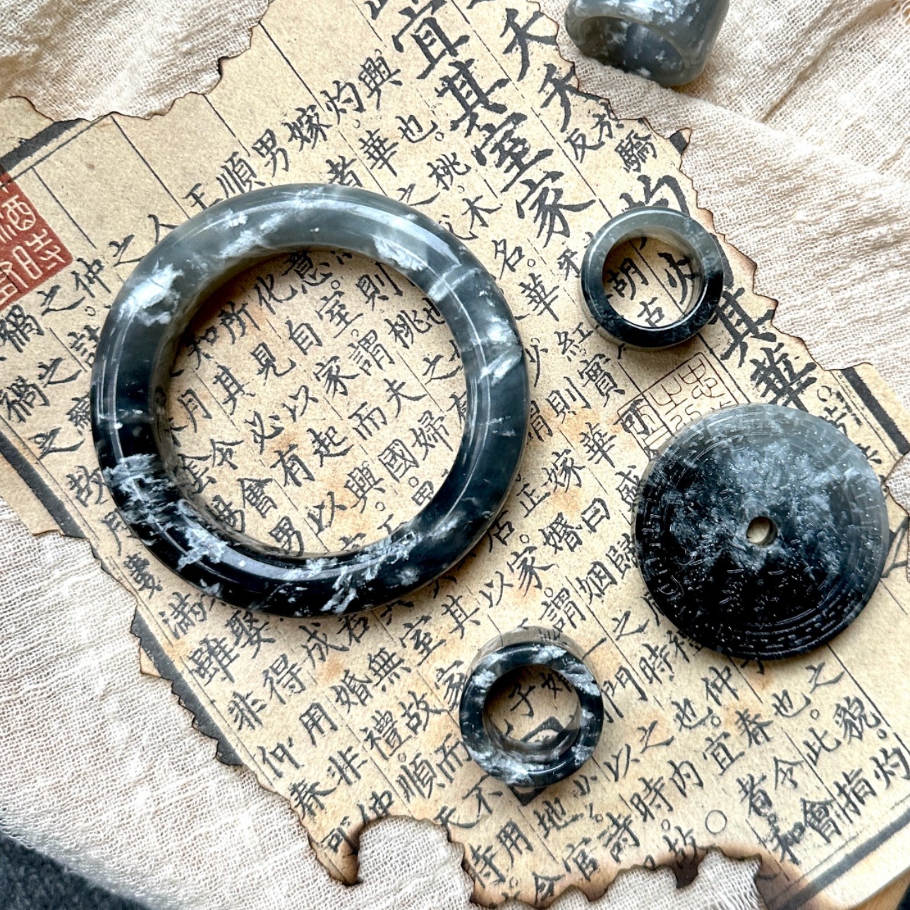 窗花手镯戒指窗花手镯福利放漏款