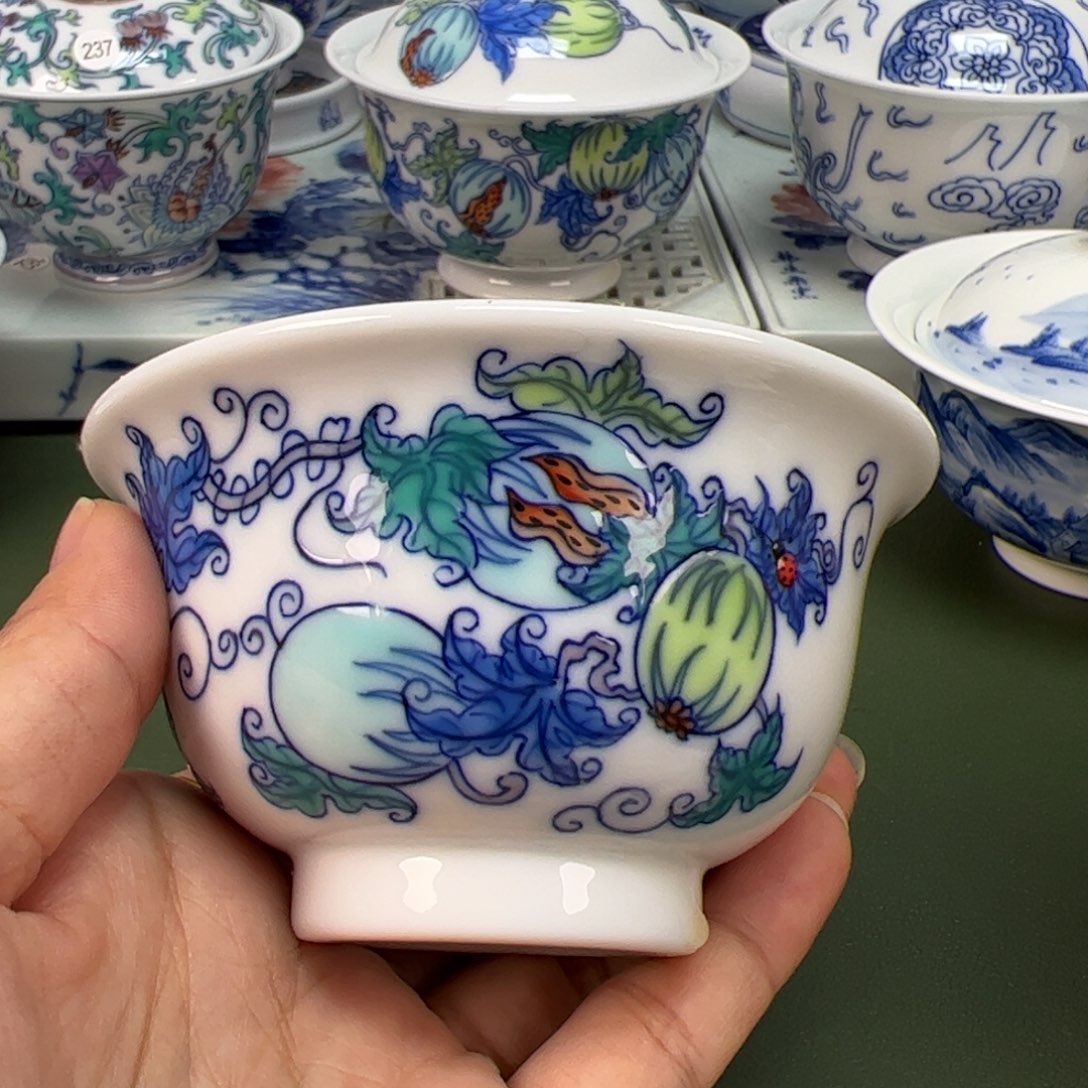 杯景德镇纯手绘茶具